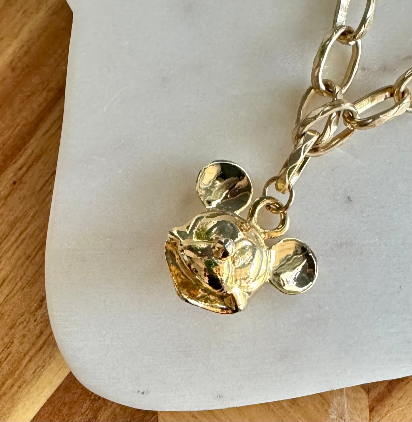 Chunky Mickey Mouse 3D Necklace