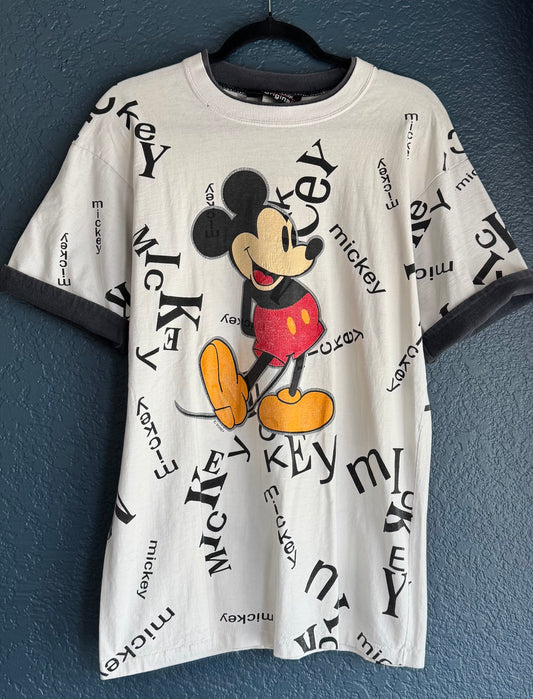 AOP Mickey Mouse Shirt