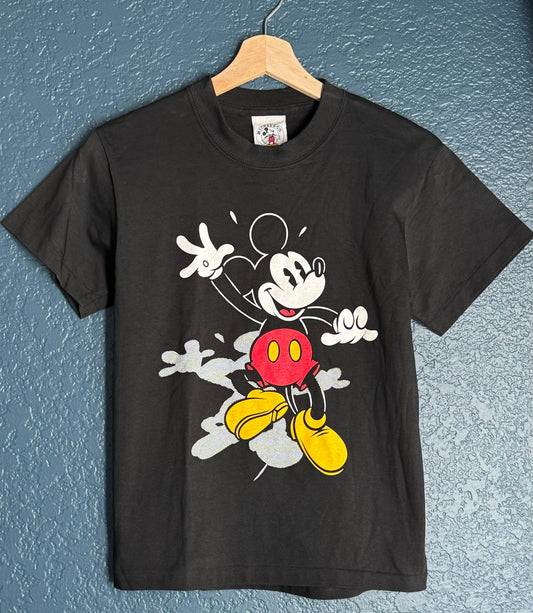 Kids Black Mickey Mouse Shirt