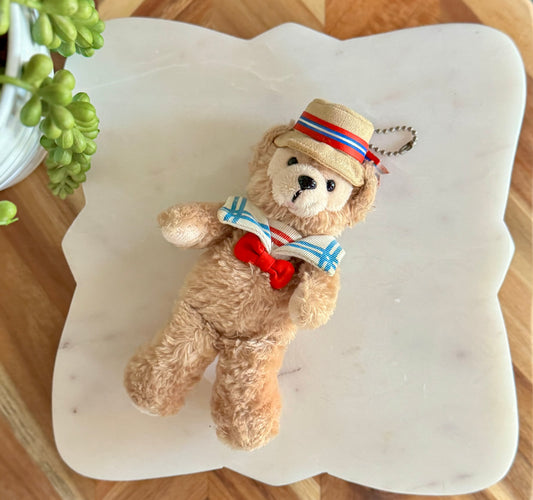 TDR Dapper Duffy Plush Bag Charm / Key Chain