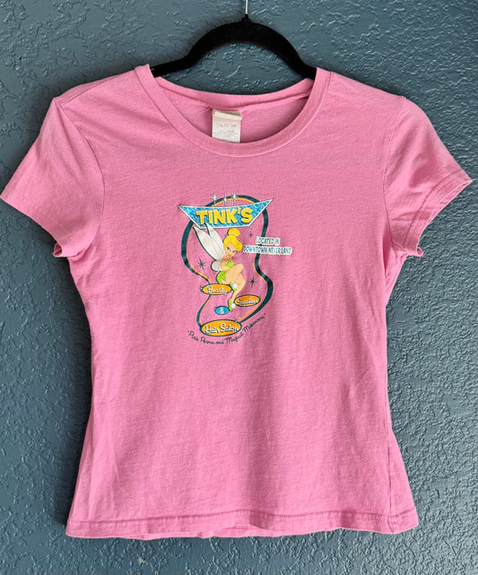 Y2K Tinkerbell Salon Baby Tee