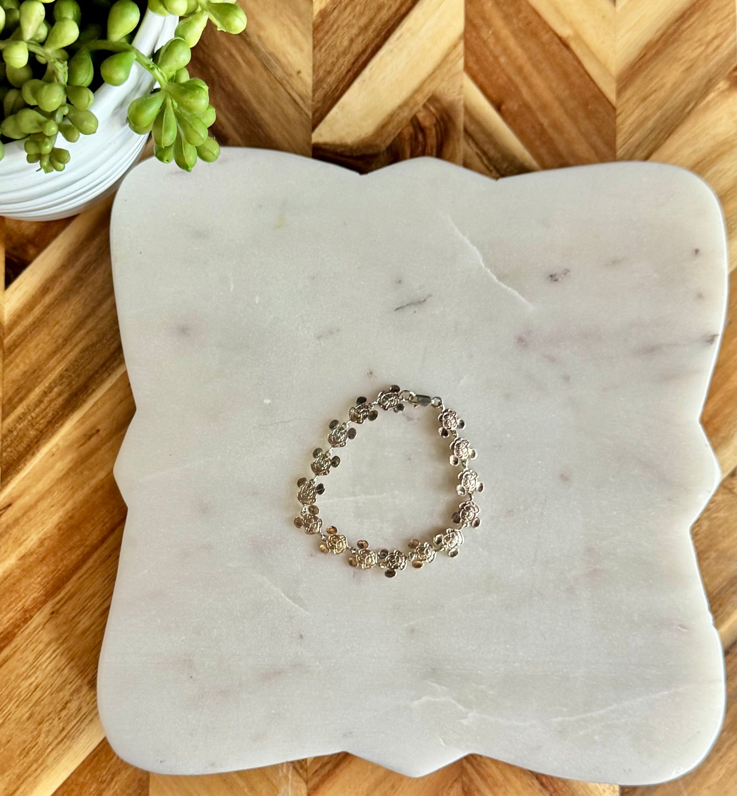 Silver Mickey Mouse Bracelet