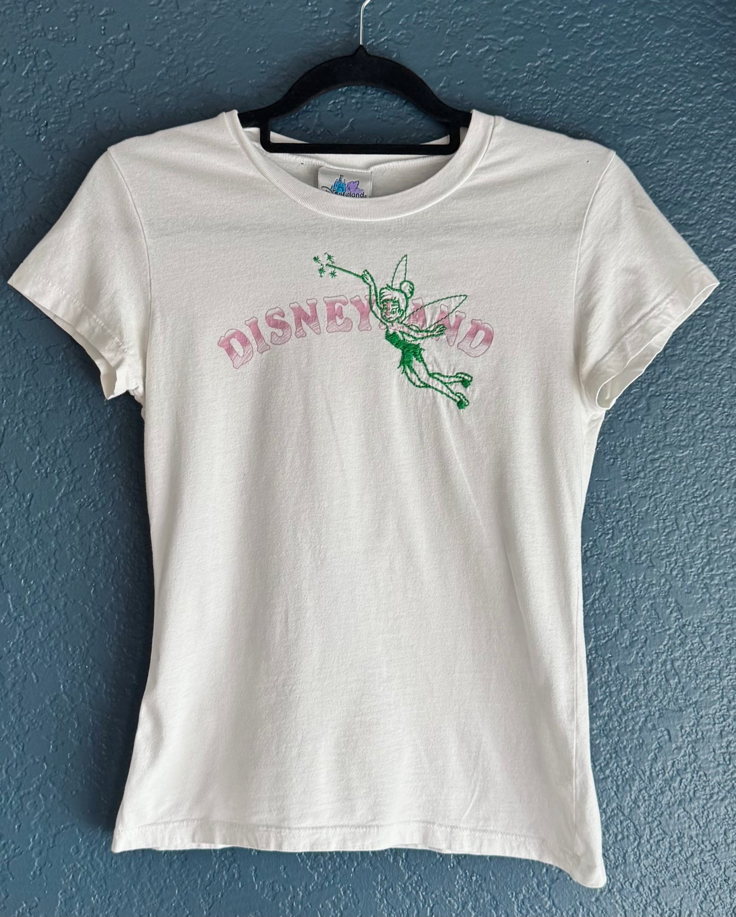 Embroidered Disneyland Tinkerbell Baby Tee