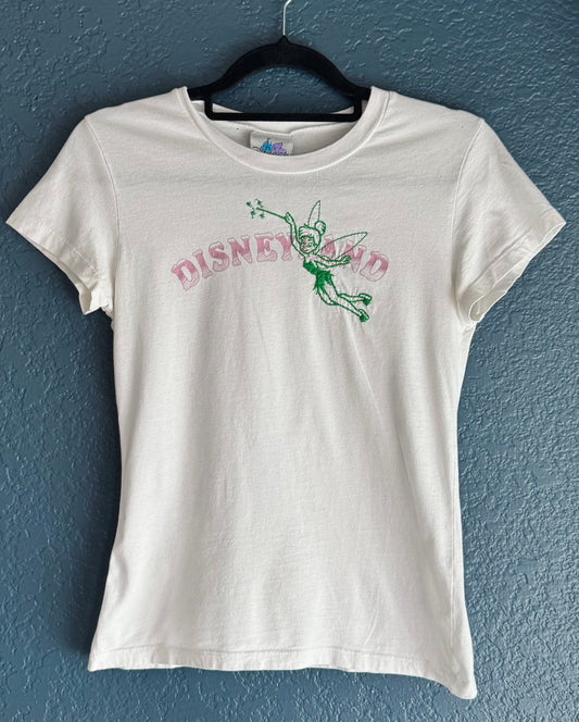 Embroidered Disneyland Tinkerbell Baby Tee