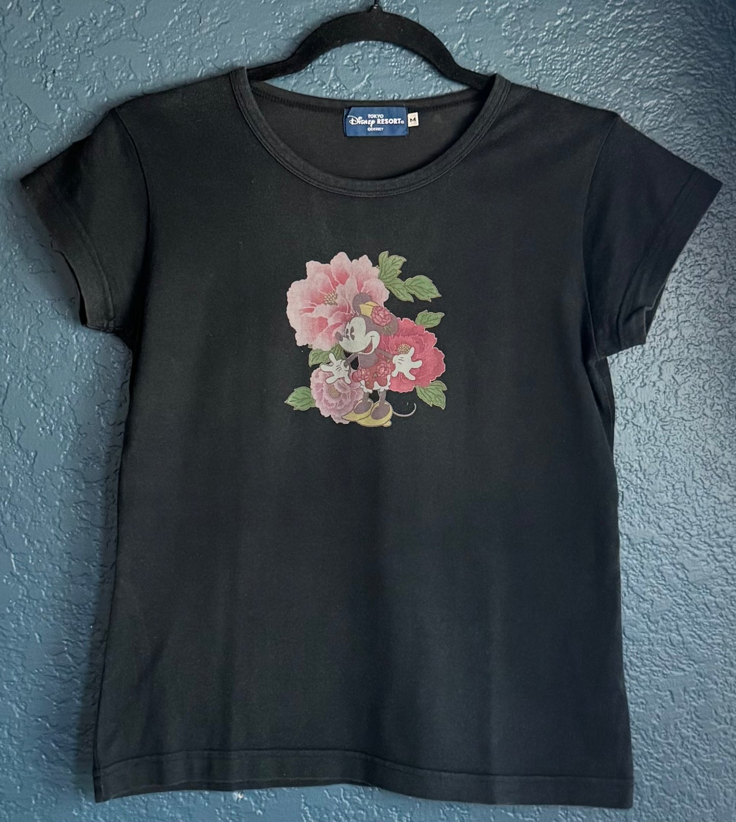 Minnie Mouse Flower Baby Tee