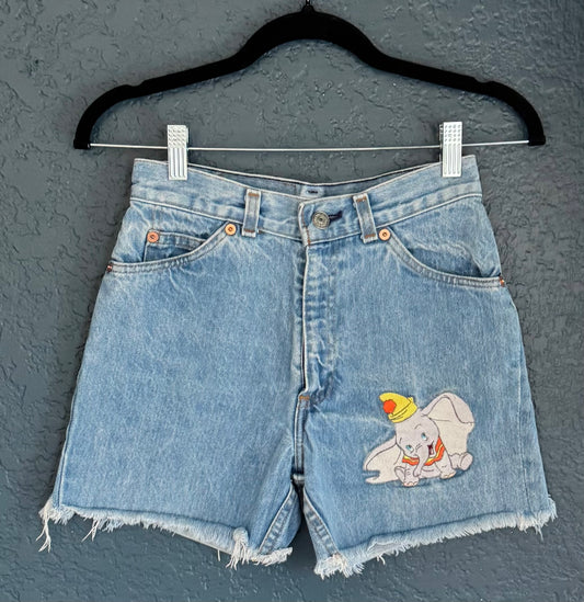 Dumbo Denim Shorts