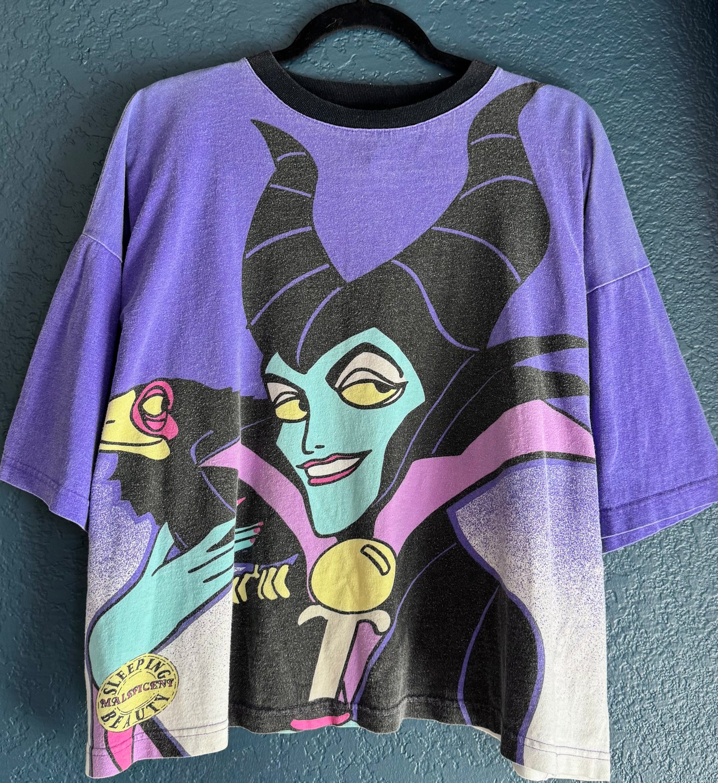 Maleficent Boxy Cropped Tee