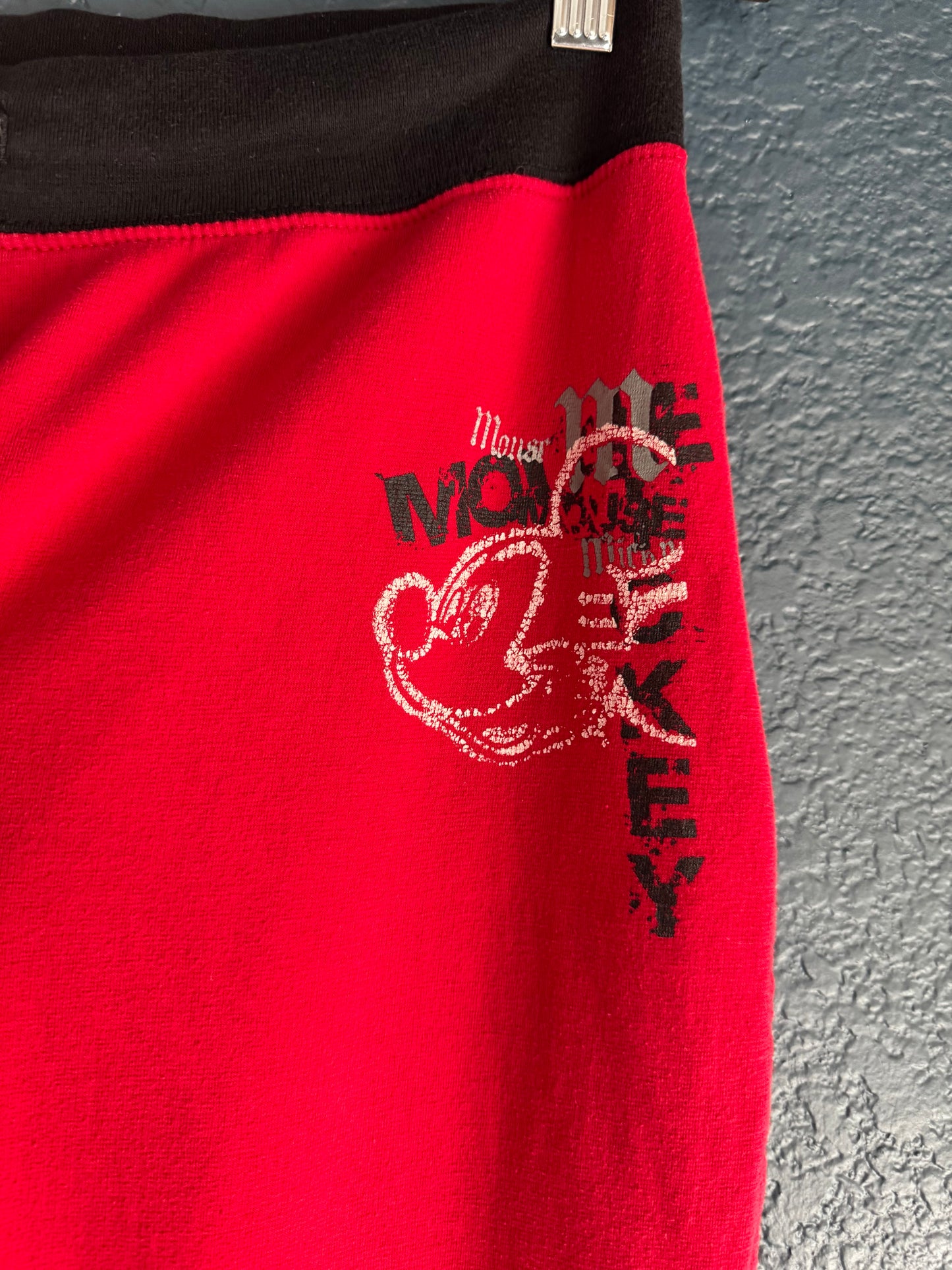 Y2K Mickey Mouse Track Pants