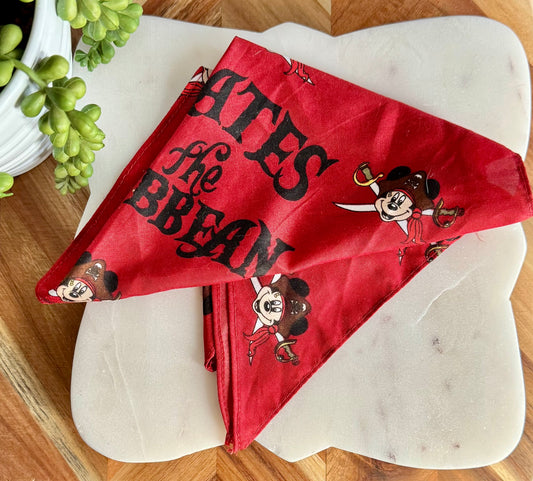 Pirate Mickey Scarf/Handkerchief