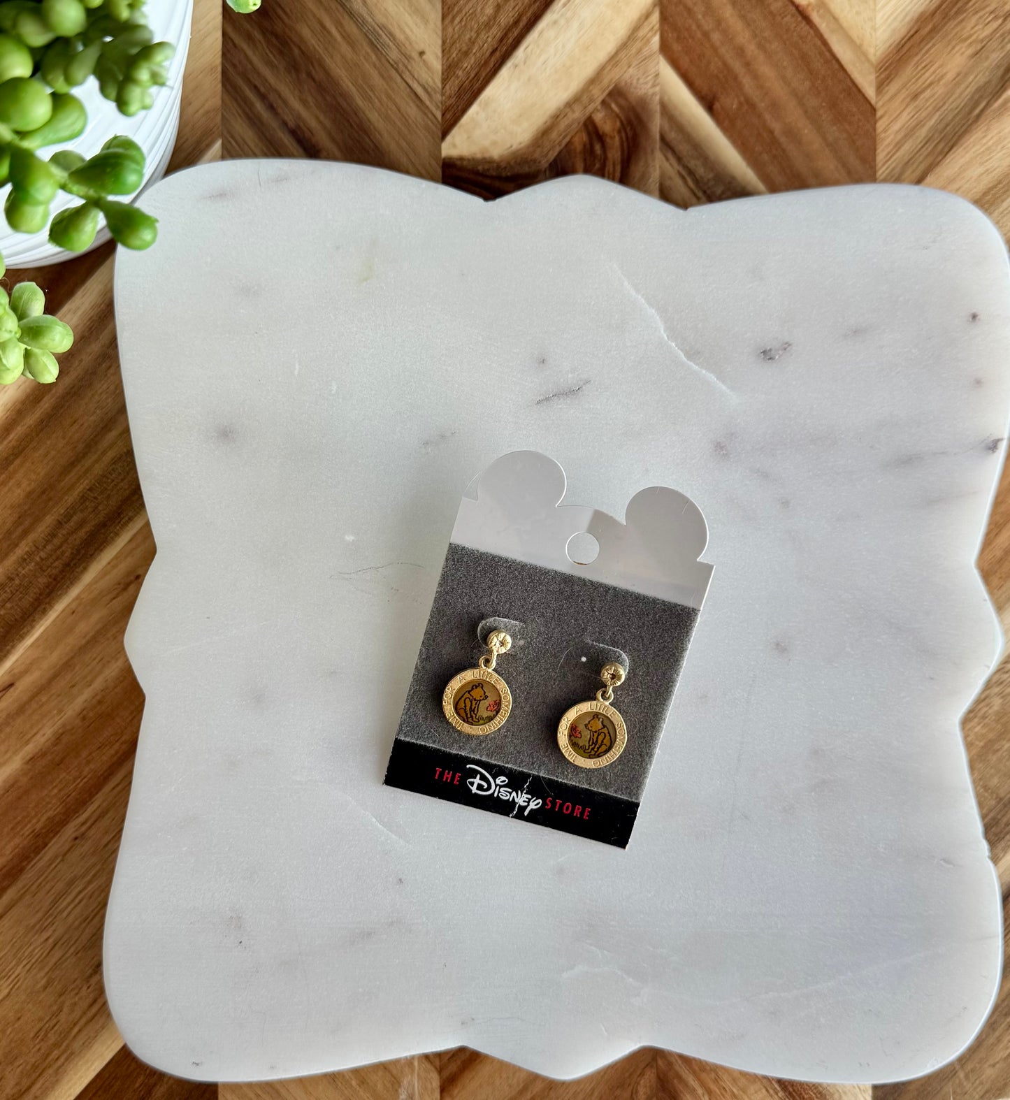 Winnie the Pooh Charm Earrings