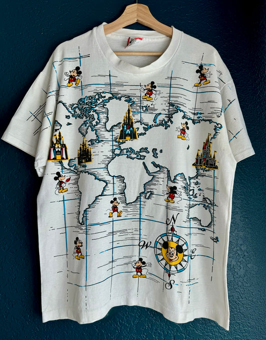 AOP Disney Castles Shirt