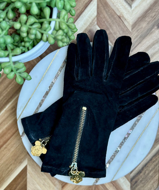 Mickey Mouse Leather Gloves