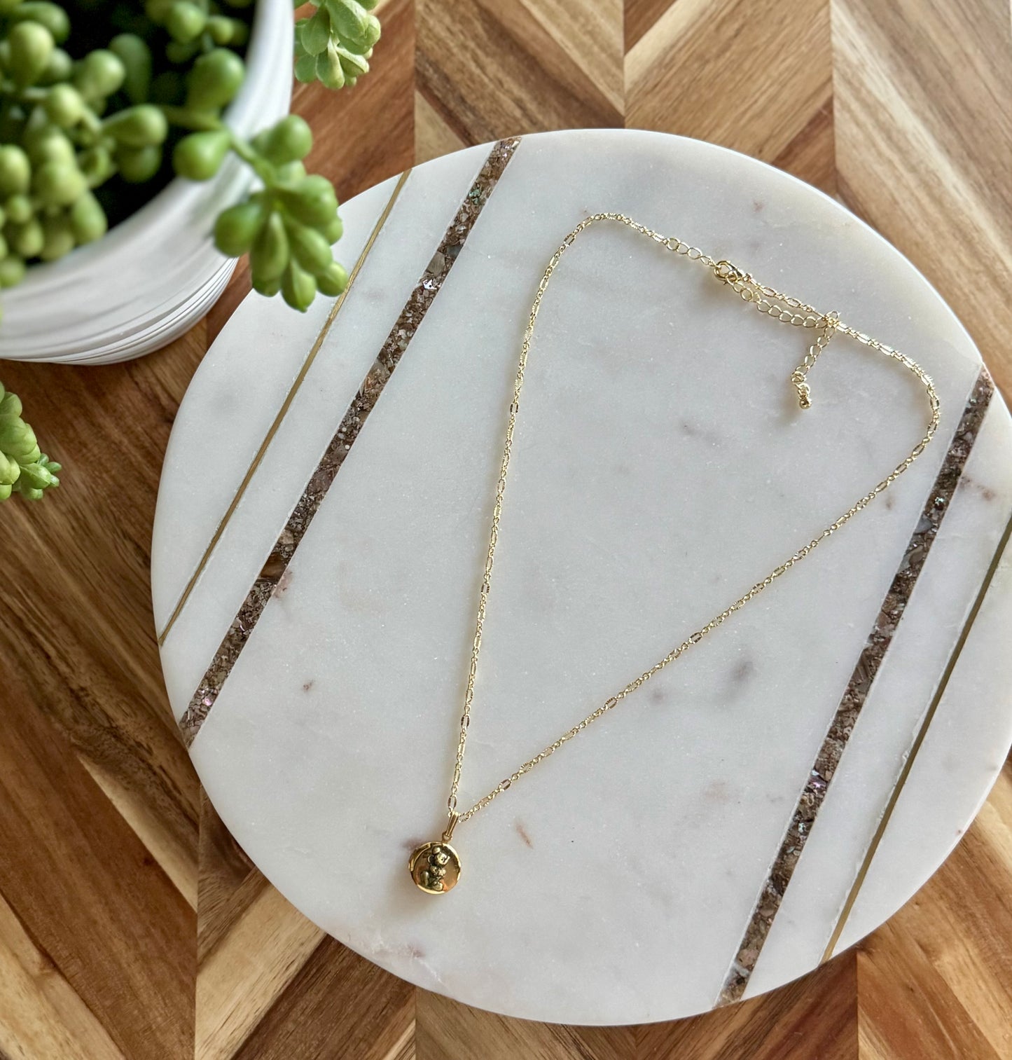 Small Mickey Mouse Locket Necklace