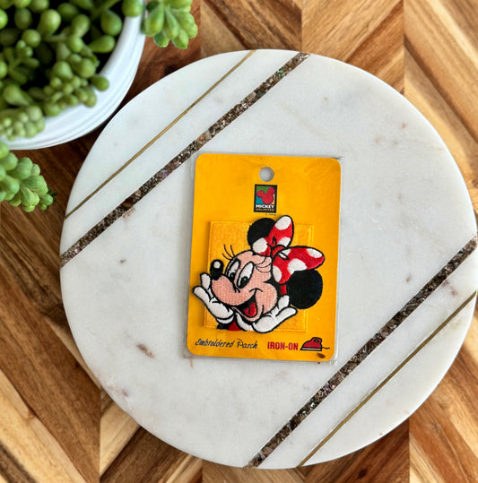 Minnie Mouse Iron on Patch