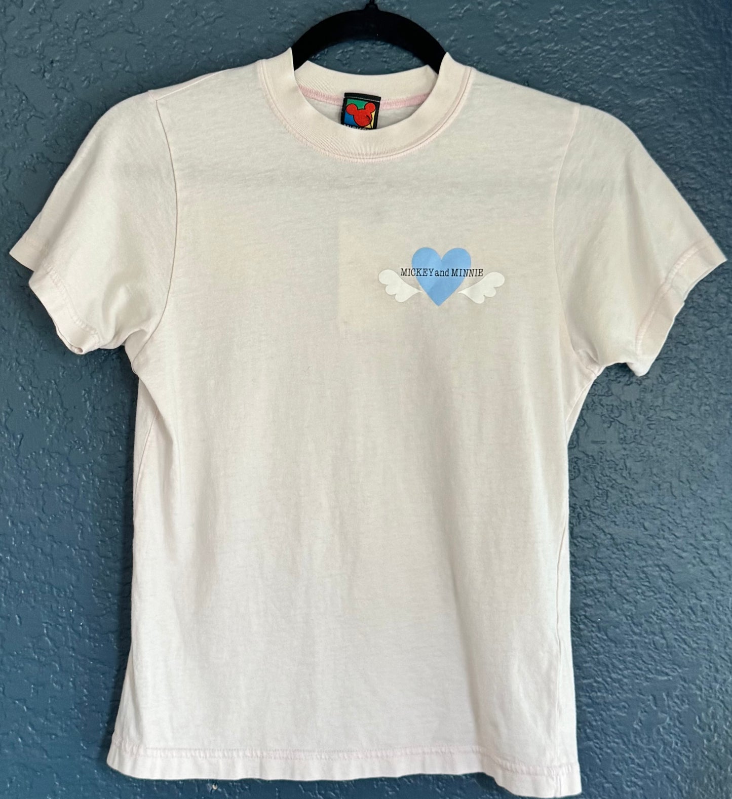 Y2K Mickey & Minnie Angel Shirt