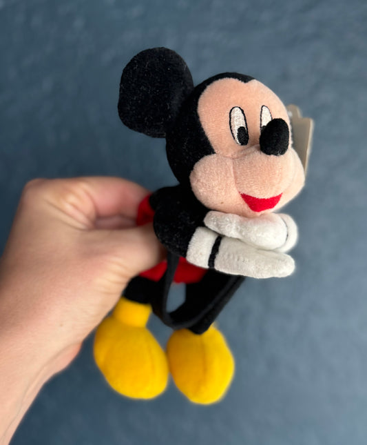 Mickey Mouse Plush Wrist Coin Pouch