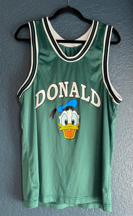Donald Duck Basketball Jersey