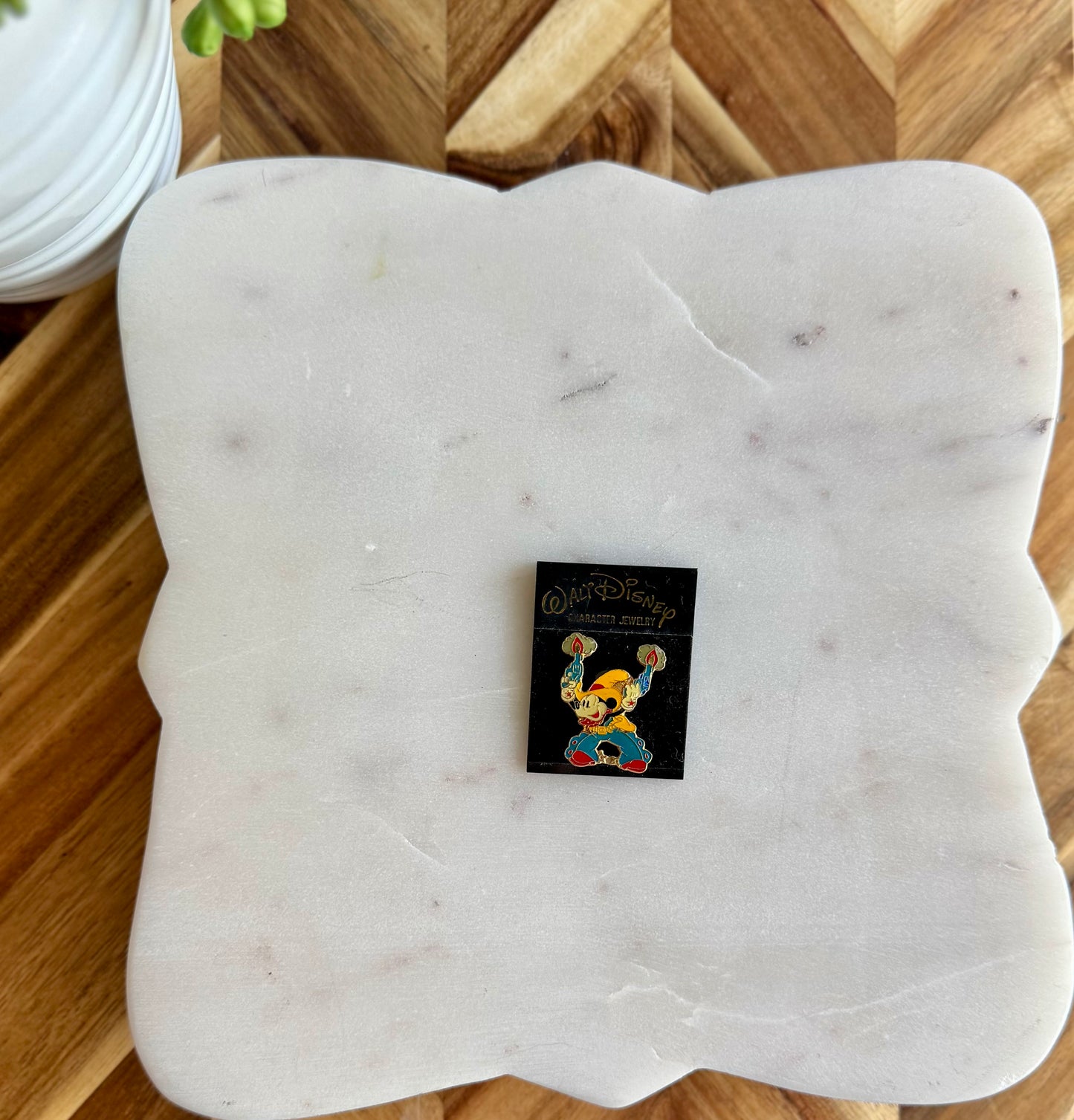 Two Gun Mickey Mouse Pin