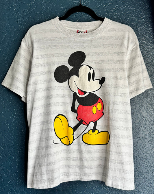 Classic Mickey Mouse Striped Shirt