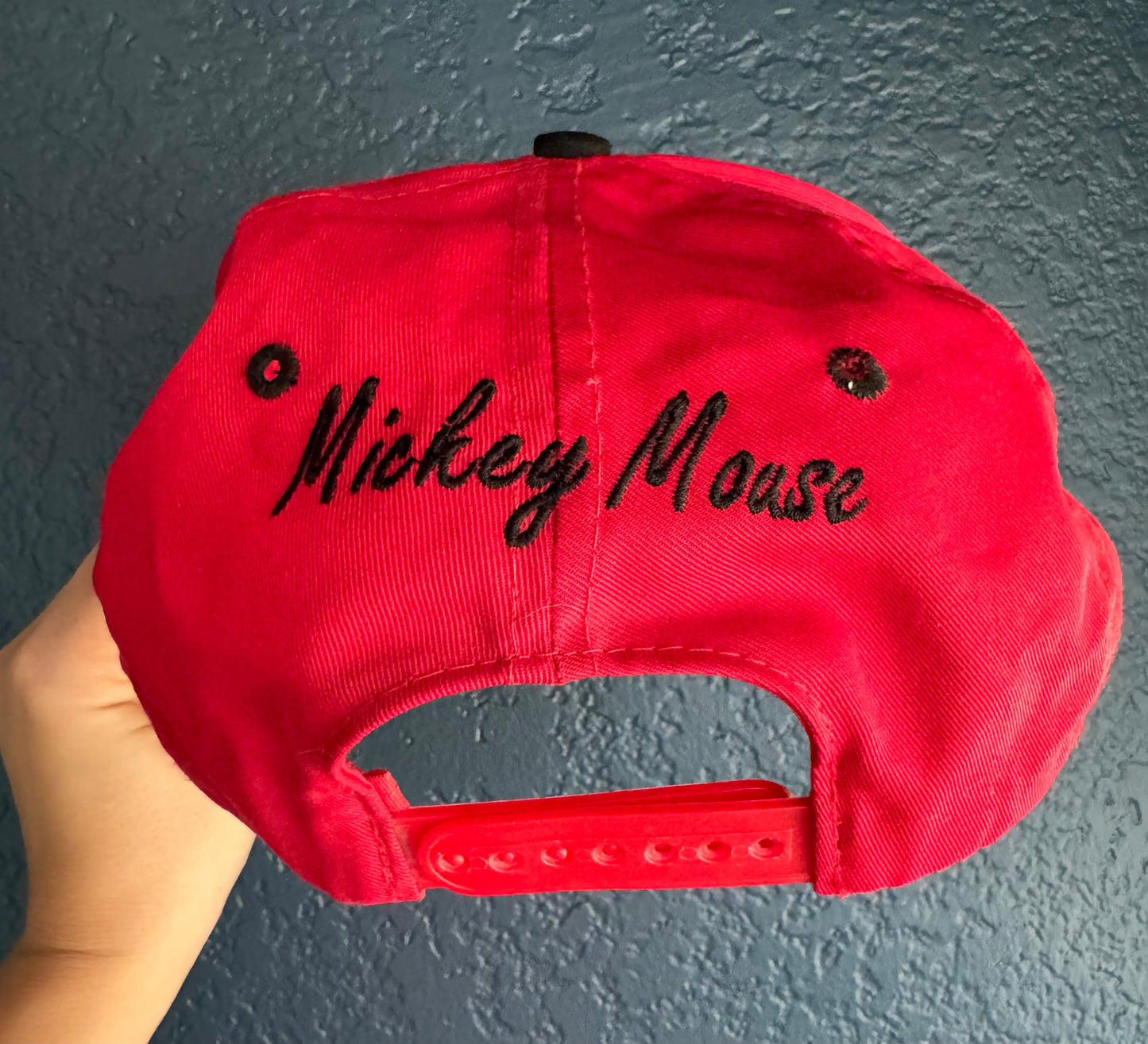 Red Mickey Mouse Hat