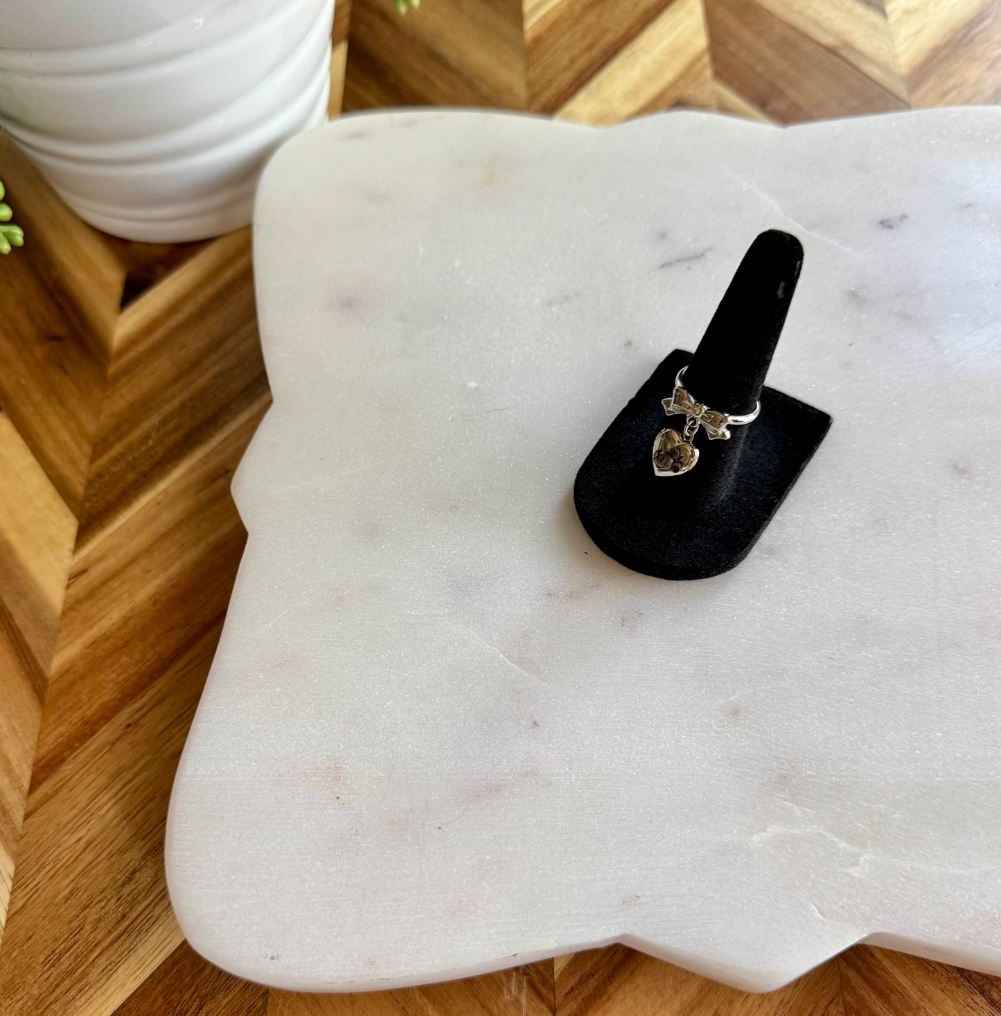 Mickey Mouse Heart Locket Ring