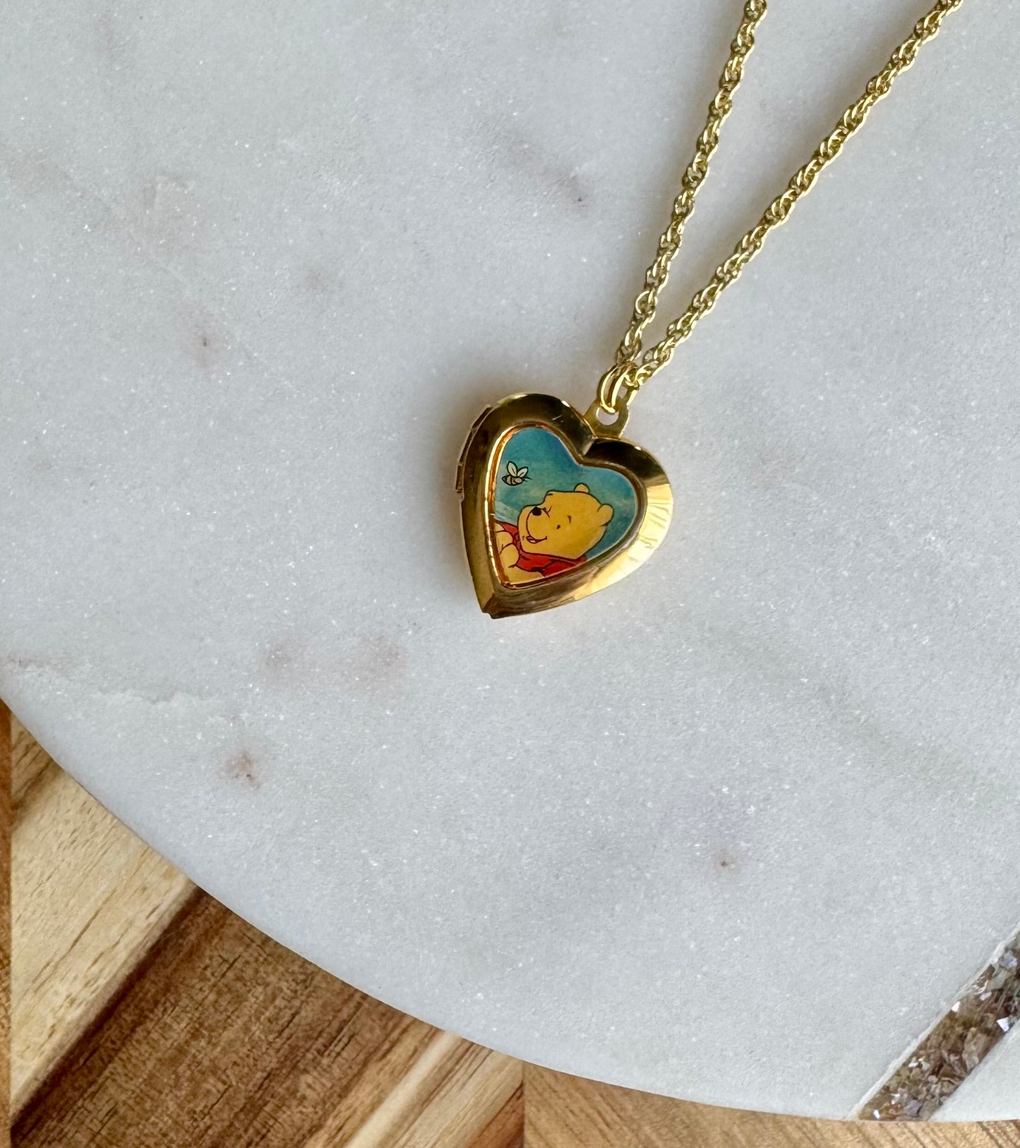 Winnie the Pooh Locket Necklace