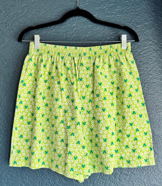Hidden Mickey Flower Shorts