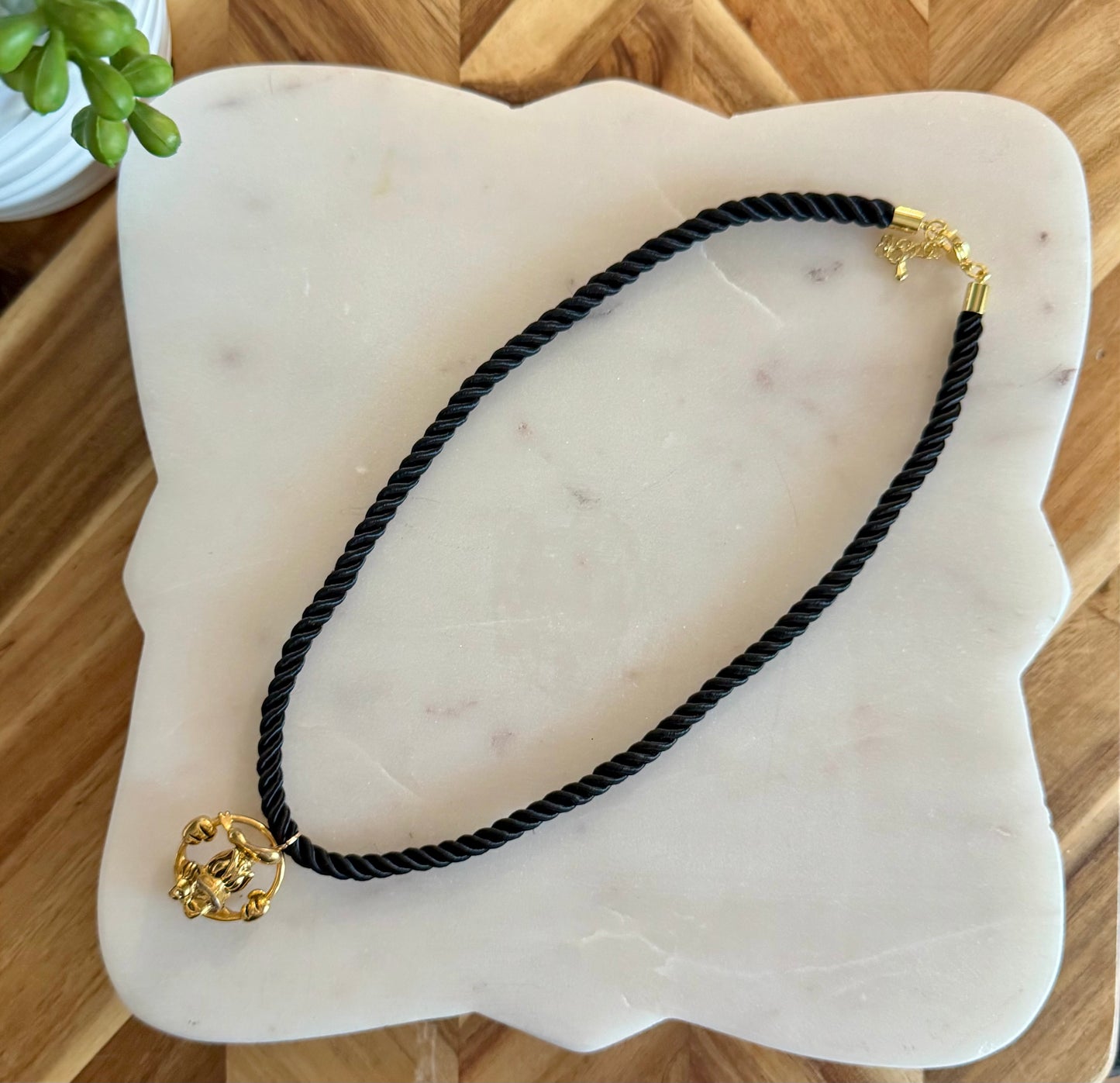 Napier Pendant Donald Cord Necklace