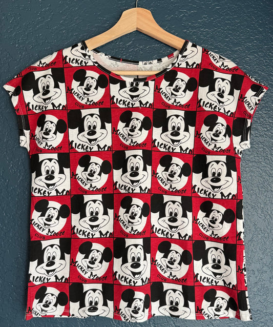 AOP Mickey Mouse Club Shirt