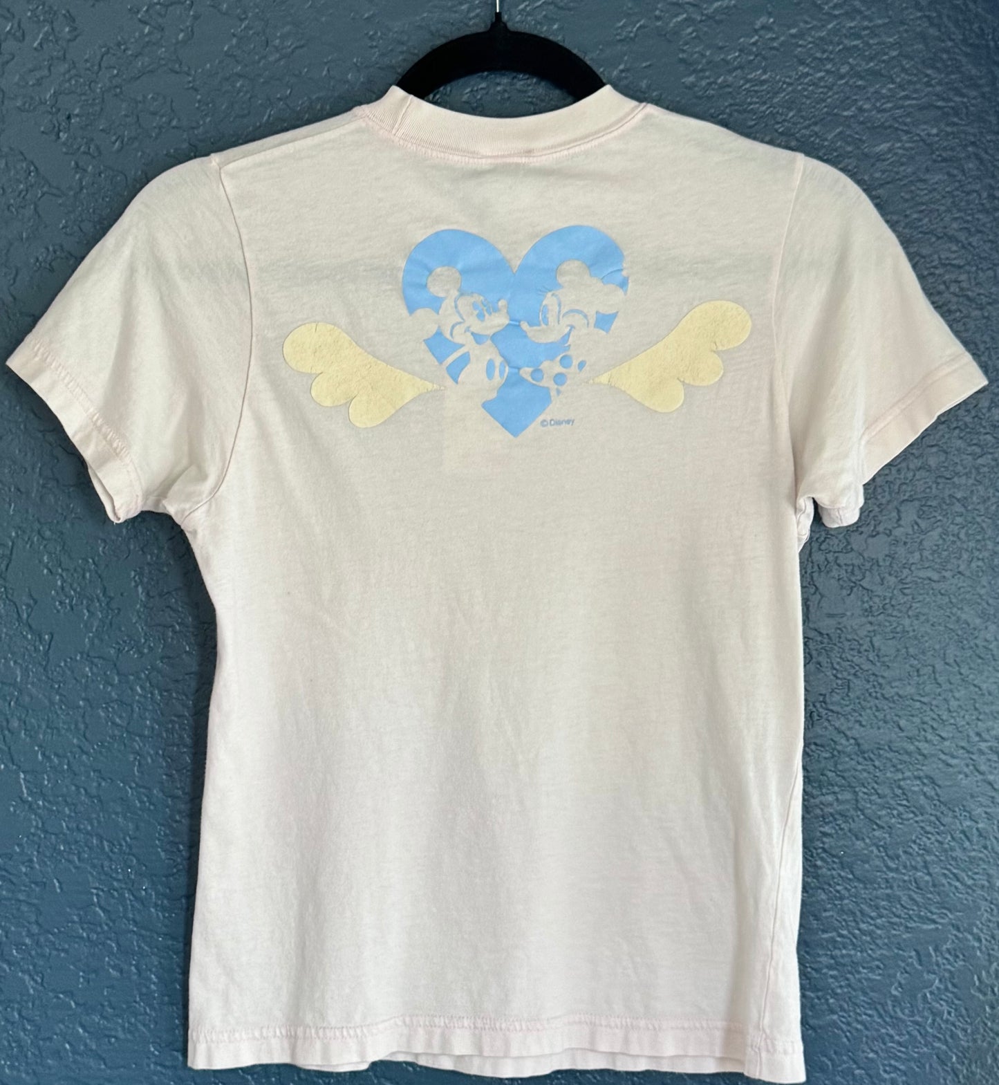 Y2K Mickey & Minnie Angel Shirt