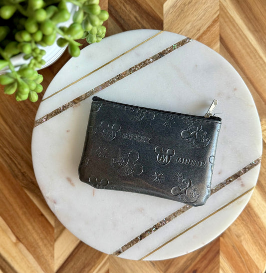 Mickey Mouse Embossed Pouch