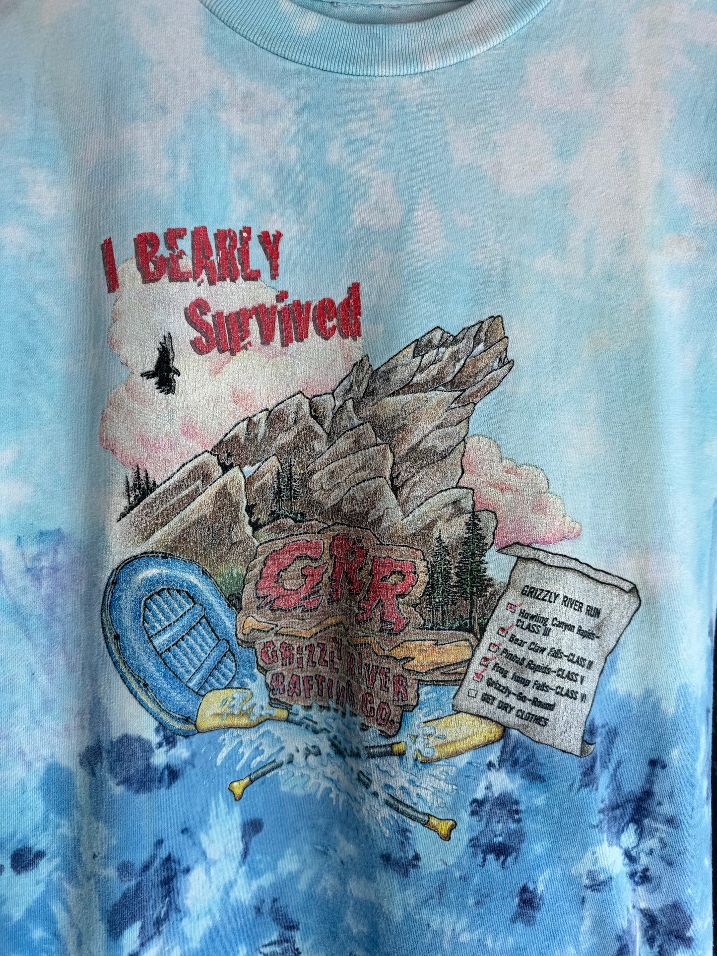 Tie Dye Grizzly River Shirt