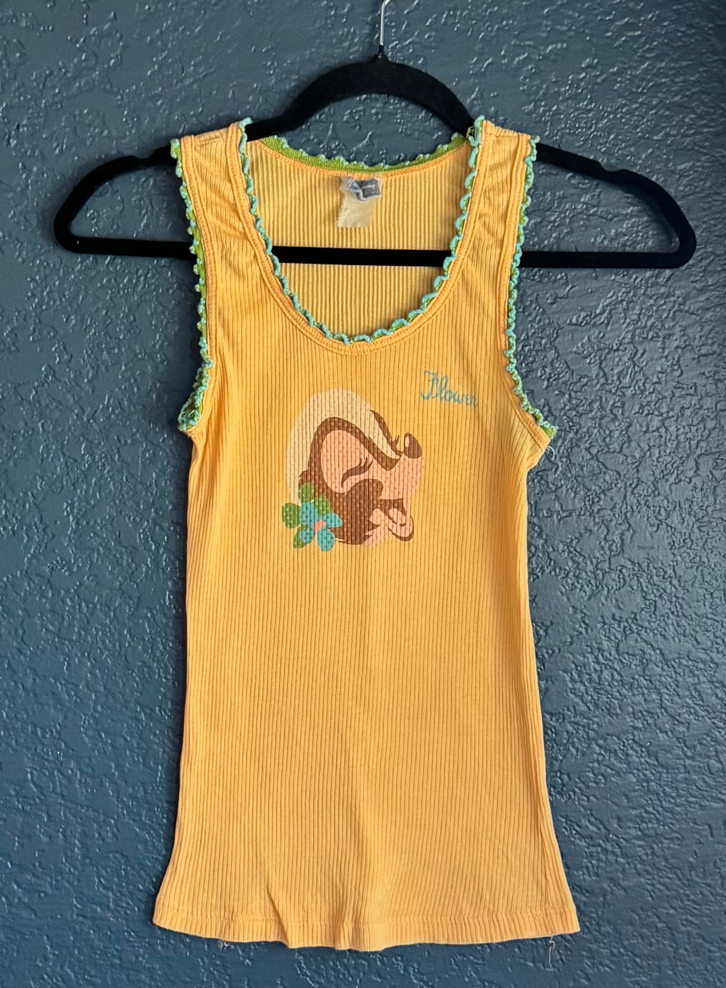 Y2K Flower Tank Top