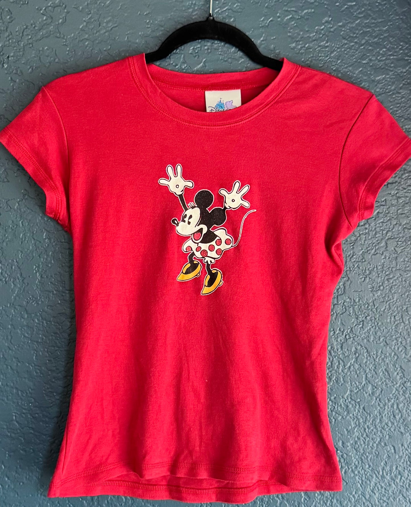 Minnie Mouse Glitter Baby Tee