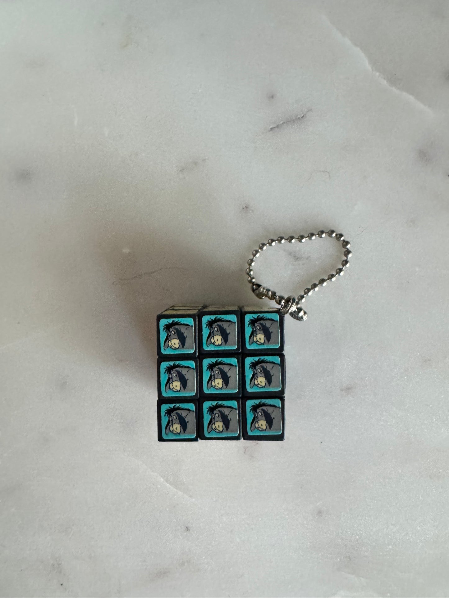 Pooh & Friends Rubik's Cube Bag Charm / Key Chain