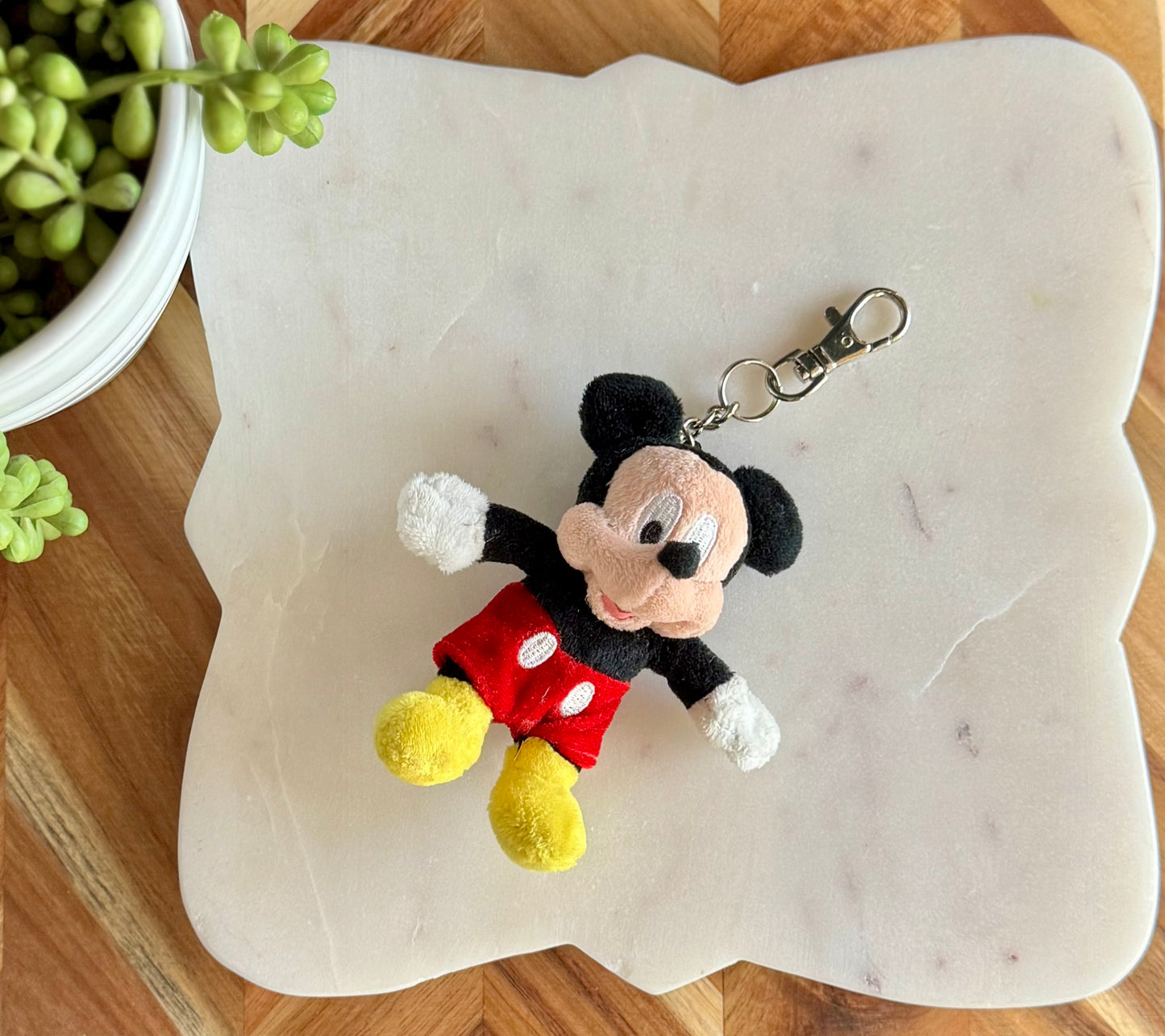 Chubby Mickey Plush Bag Charm / Key Chain
