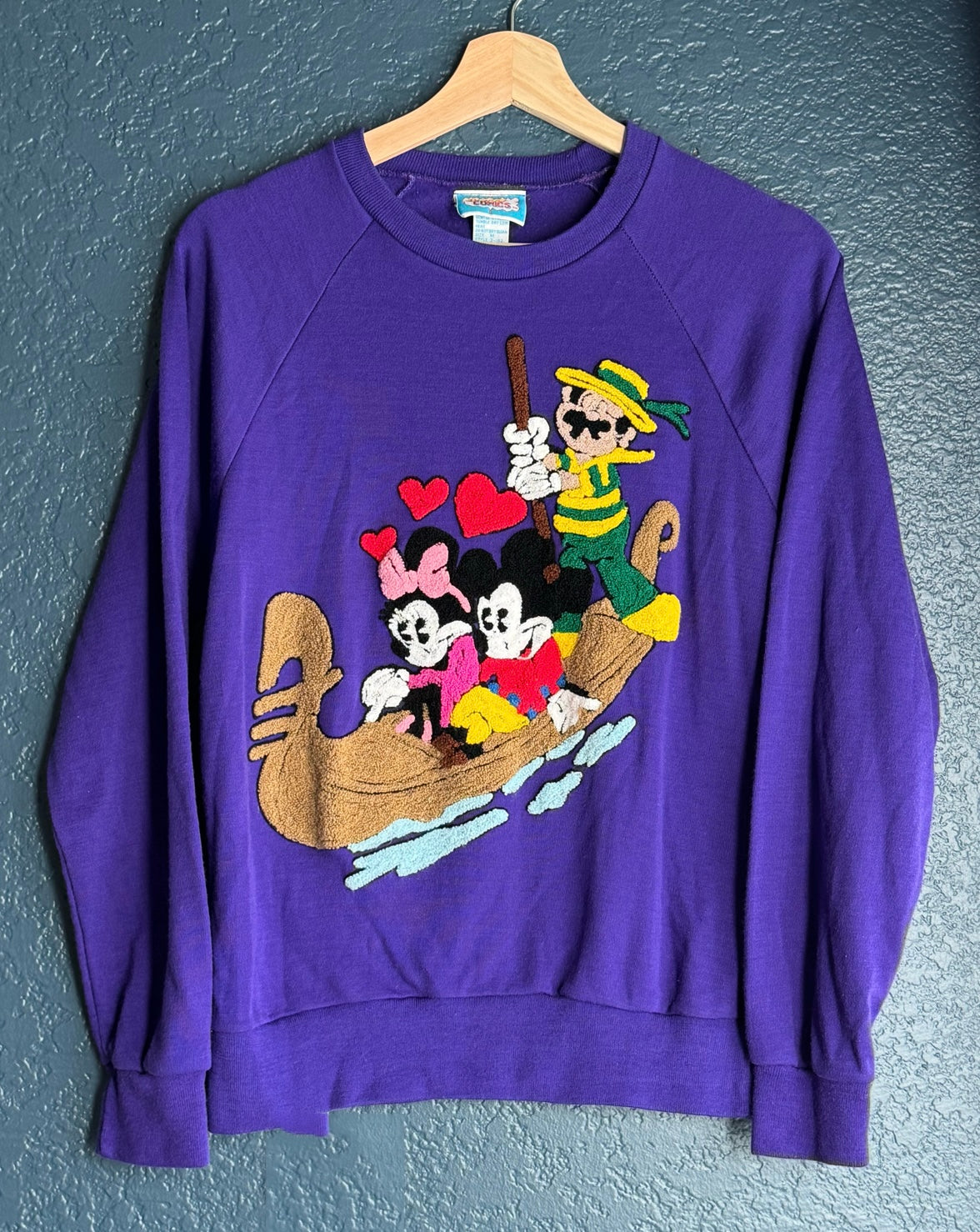 Mickey & Minnie Gondola Date Sweater