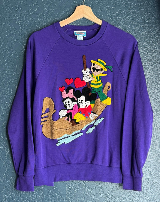 Mickey & Minnie Gondola Date Sweater