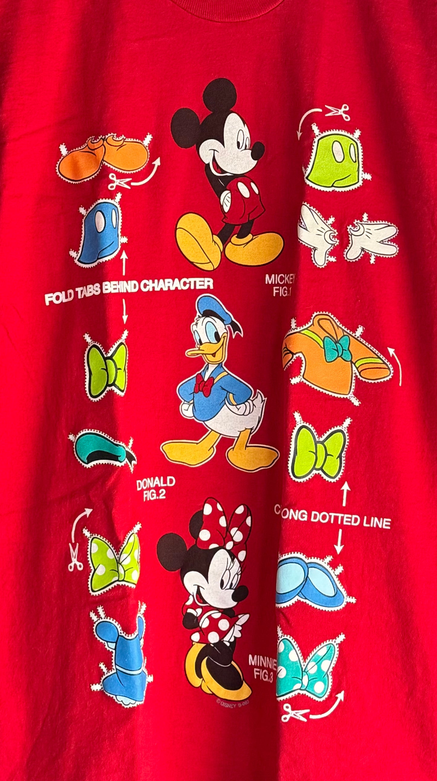 Mickey & Friends Paper Dolls Tee