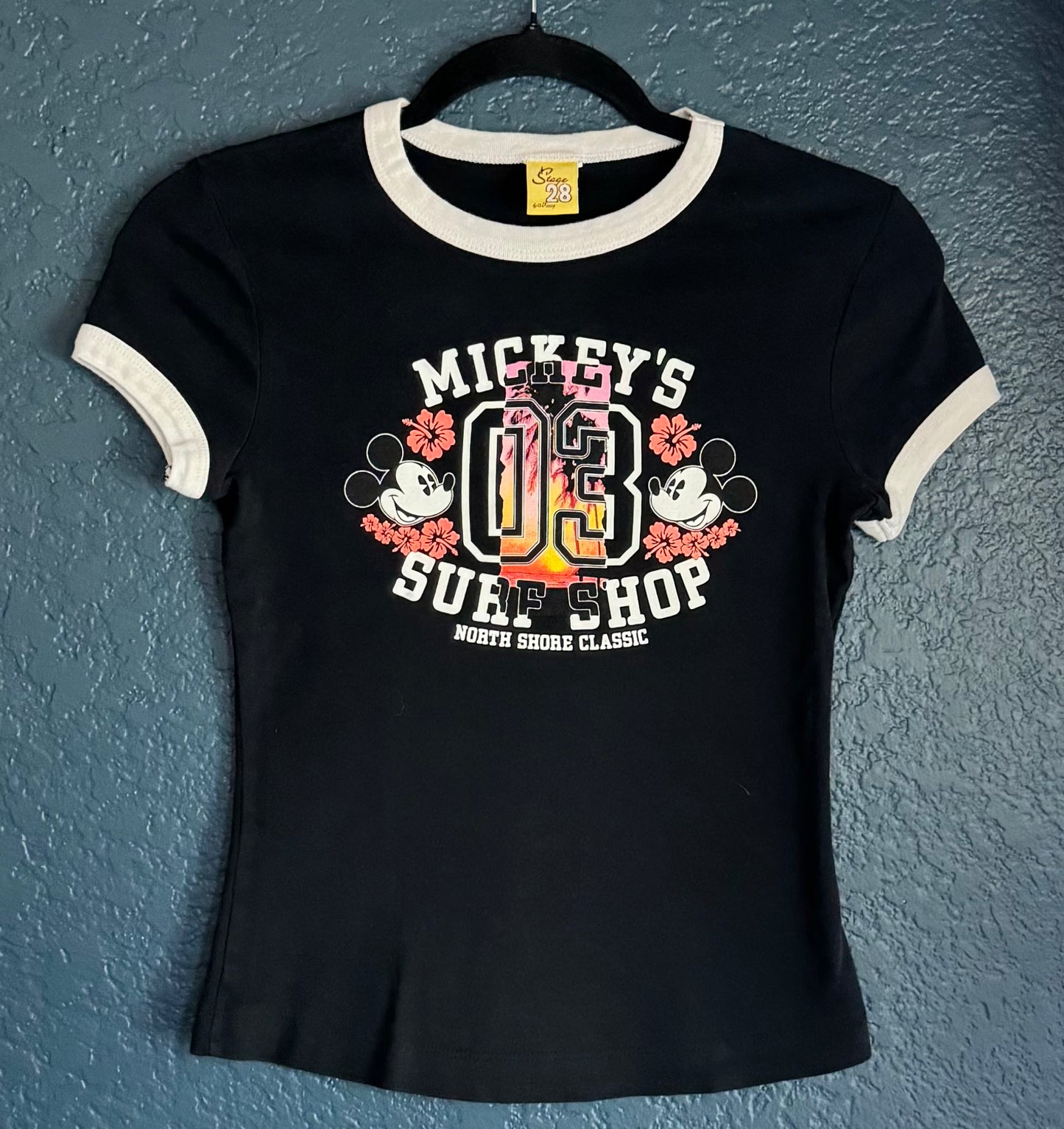Mickey's Surf Ringer Tee