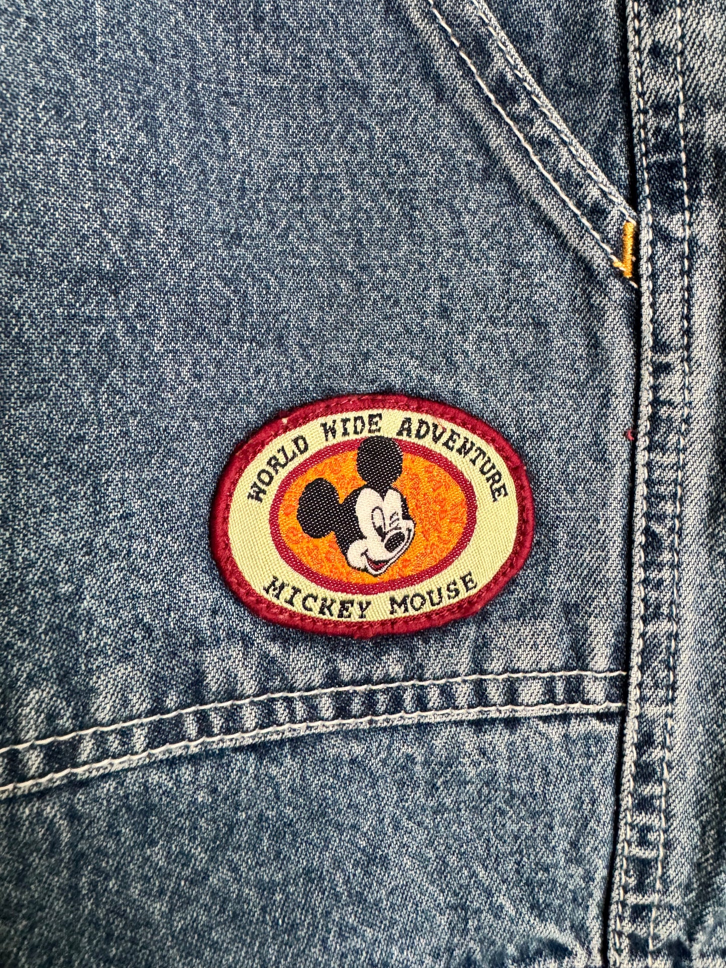 Denim Mickey Shorts