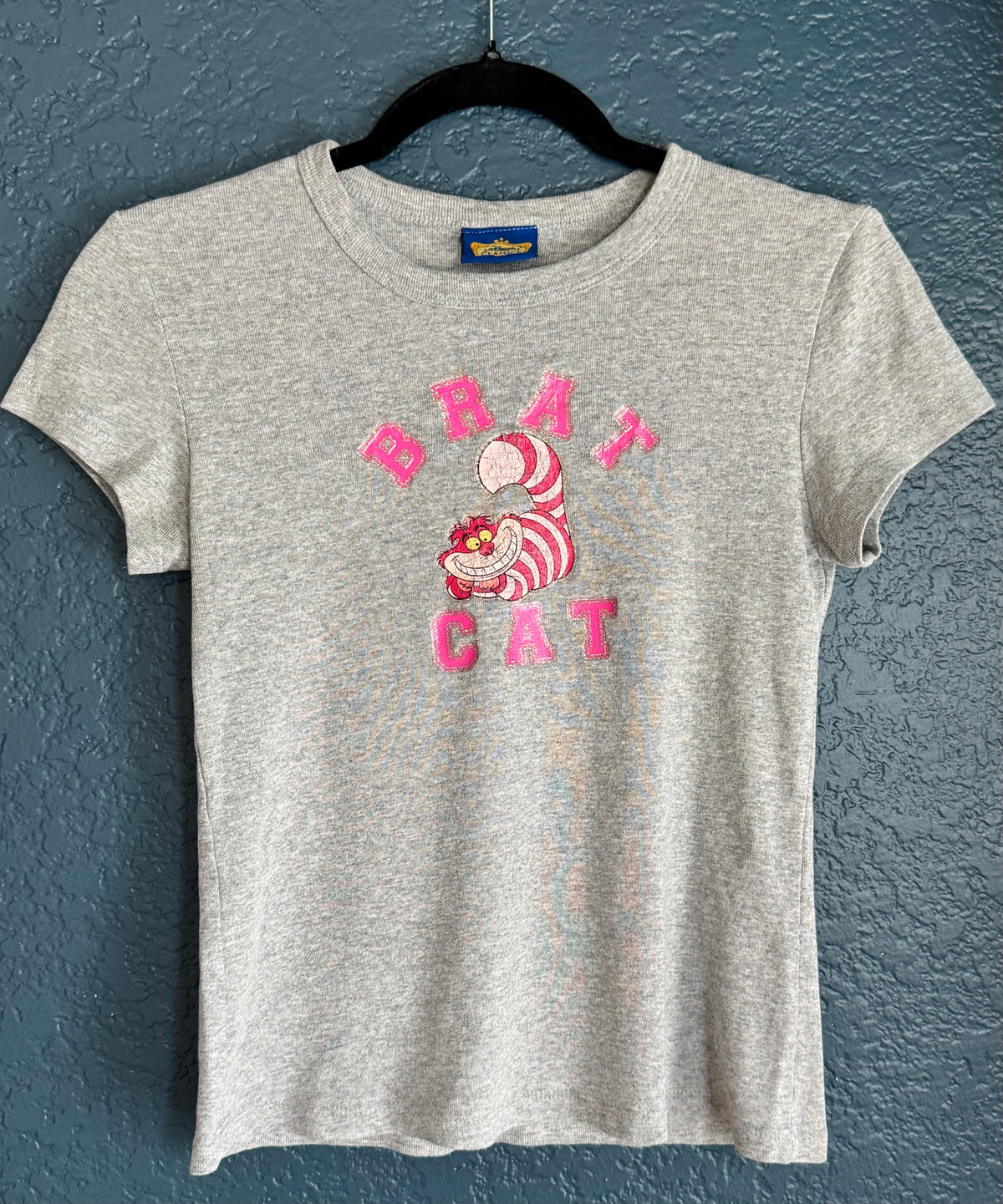 Y2K Brat Cat Baby Tee