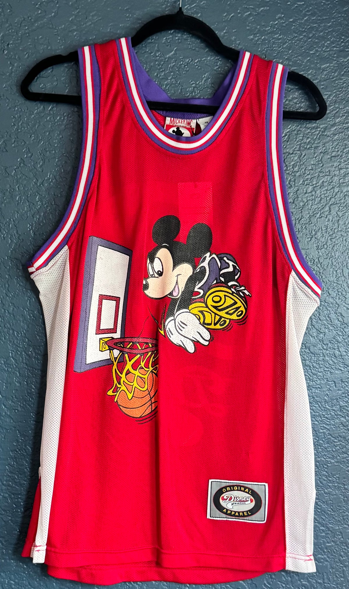 Disney Athletics Mickey Basketball Jersey